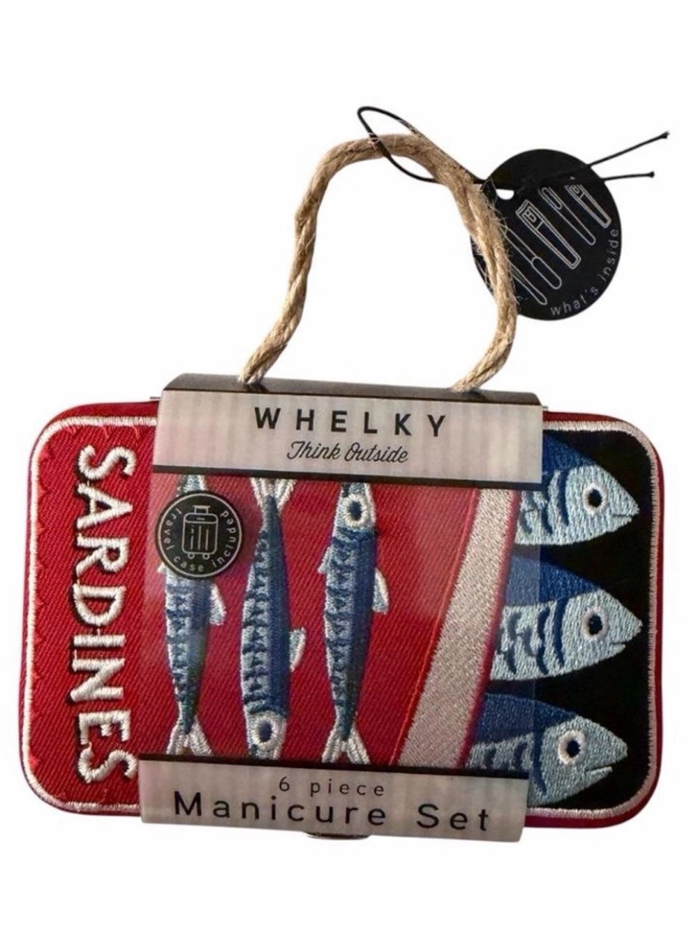 Adorable Whelky Sardine Vompact 6-piece Manicure / Pedicure Set - NWT